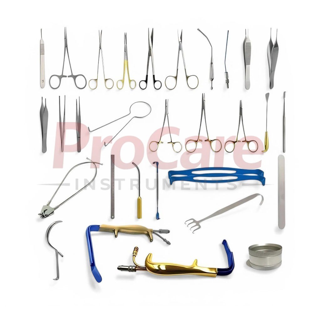 Breast Augmentation Surgical Instrument Set – 42 Pcs Plastic Surgery Kit