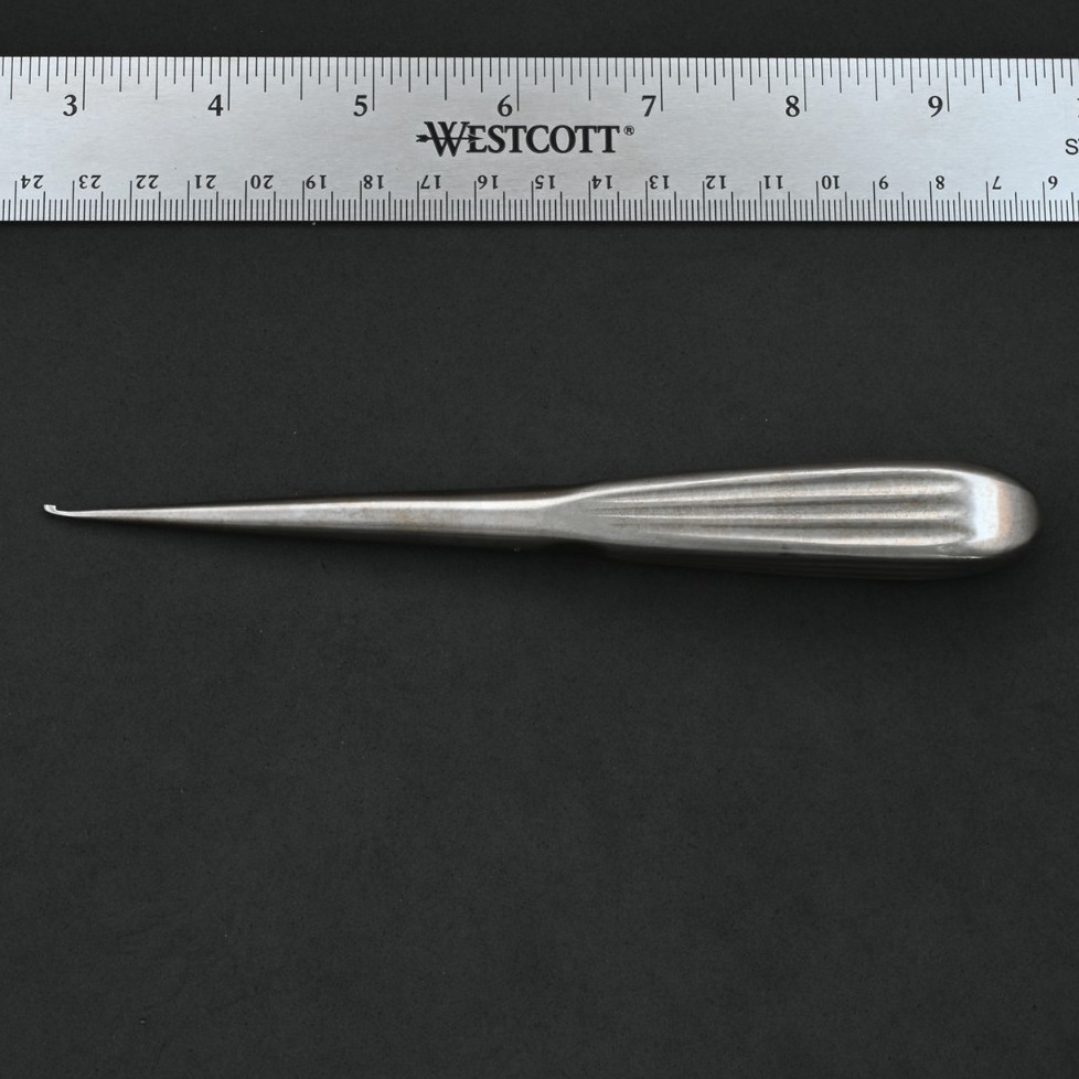 Integra Jarit 240-098 Bruns Oval Cup Curette Size 5-0 Straight 7 in (175 mm)