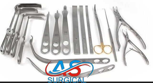 Surgical Dislocation Hip Instruments Set Of 16 Pcs