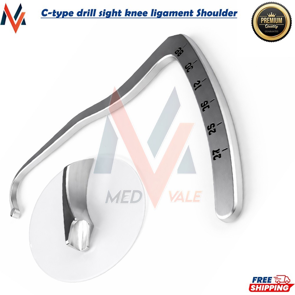 ACL PCL Adjustable C-type drill guide sight knee ligament Shoulder Femoral Tibia