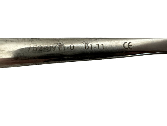 Life Instruments Co. 752-0911-0 Surgical Piggot Gouge 11mm Stainless USA