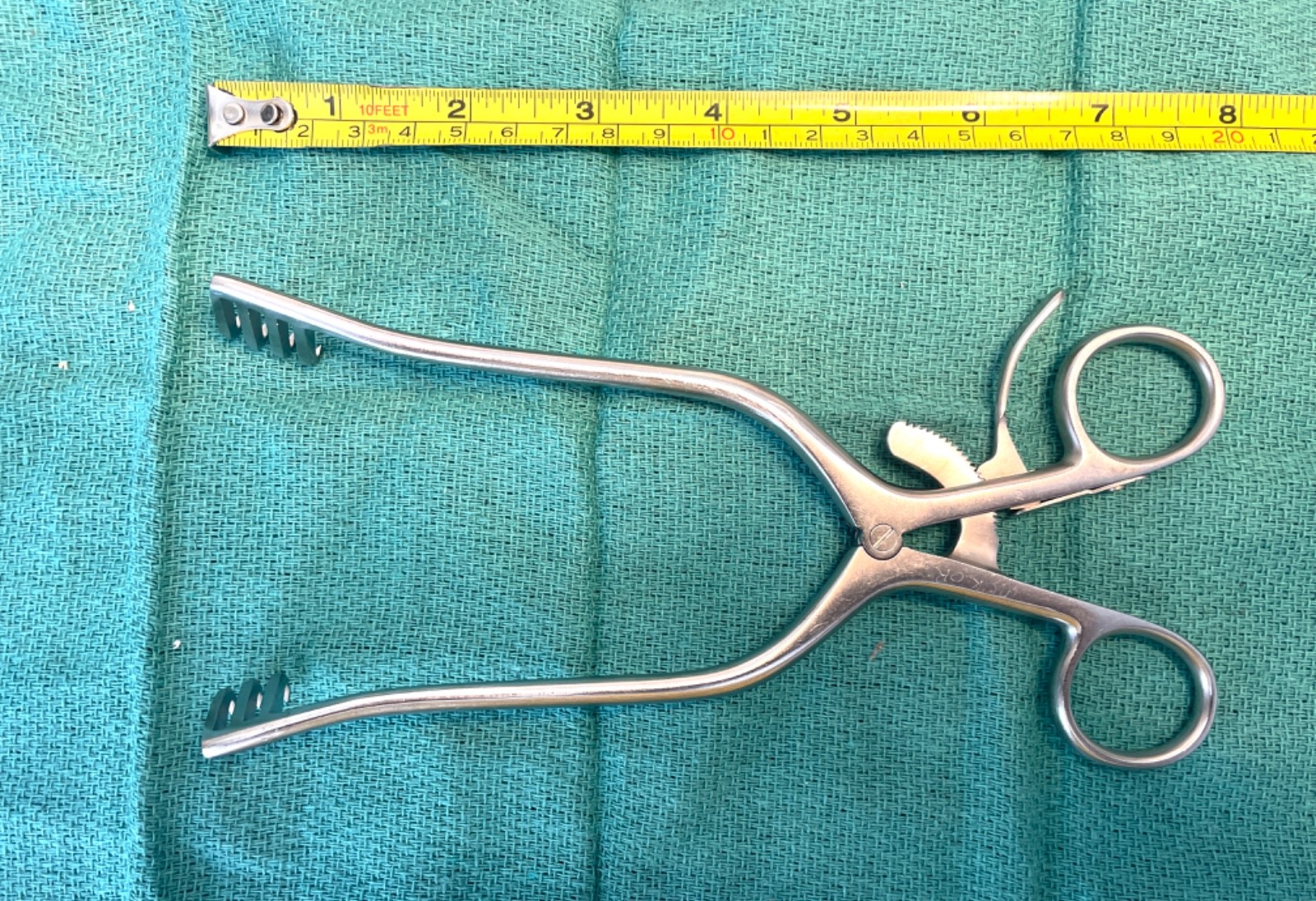 Codman Weitlander Retractor Straight 4 X 3 PRONGS Sharp 8″