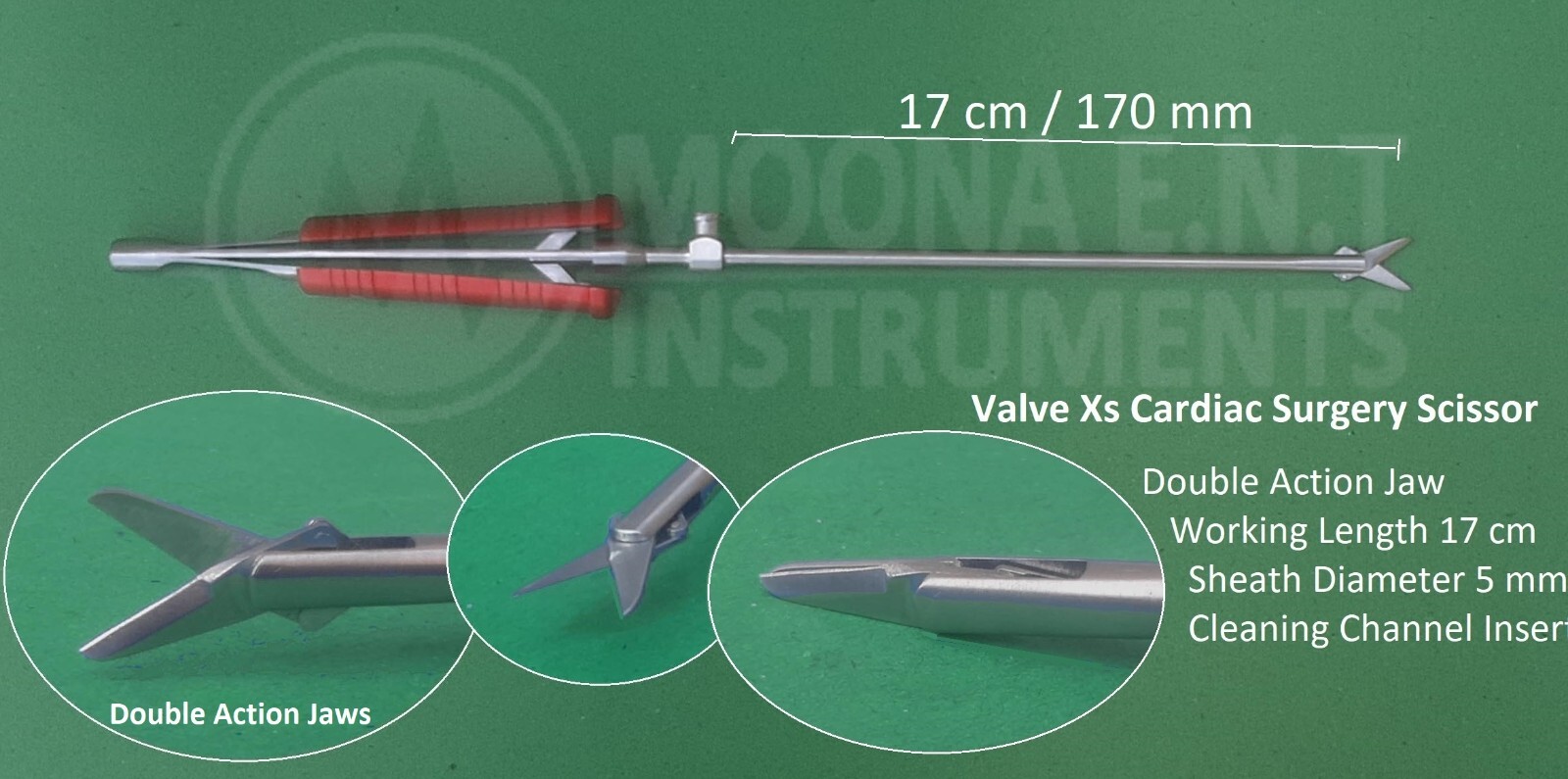 Valve Gate Xs Cardiac Surgery Scissor Straight Cardiology Surgical Instruments