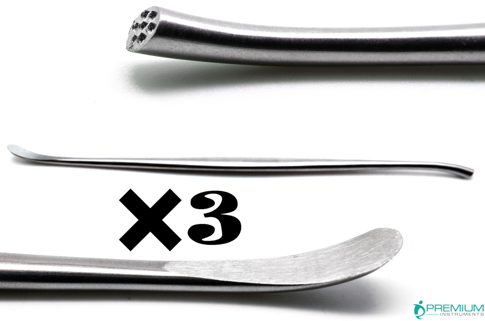 3× Penfield Dissectors No. 2 Neuro Spine Surgical Spinal Premium Instruments