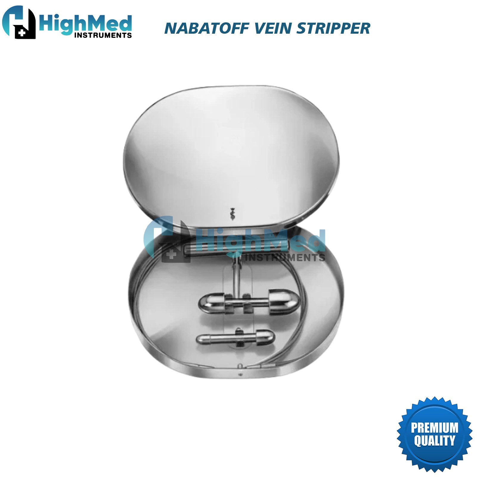 NABATOFF Vein Stripper OR Grade Complete Set Medical Surgical Instruments