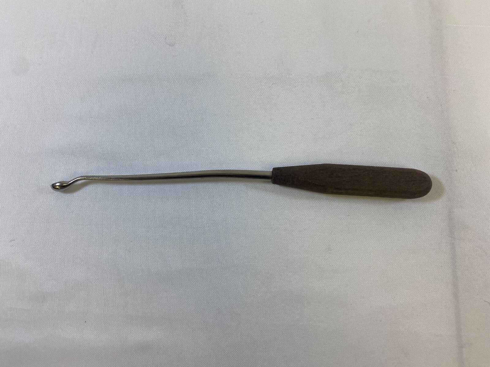 Offset Angled Oval Cup Curette 5mm x 27cm Orthopedic