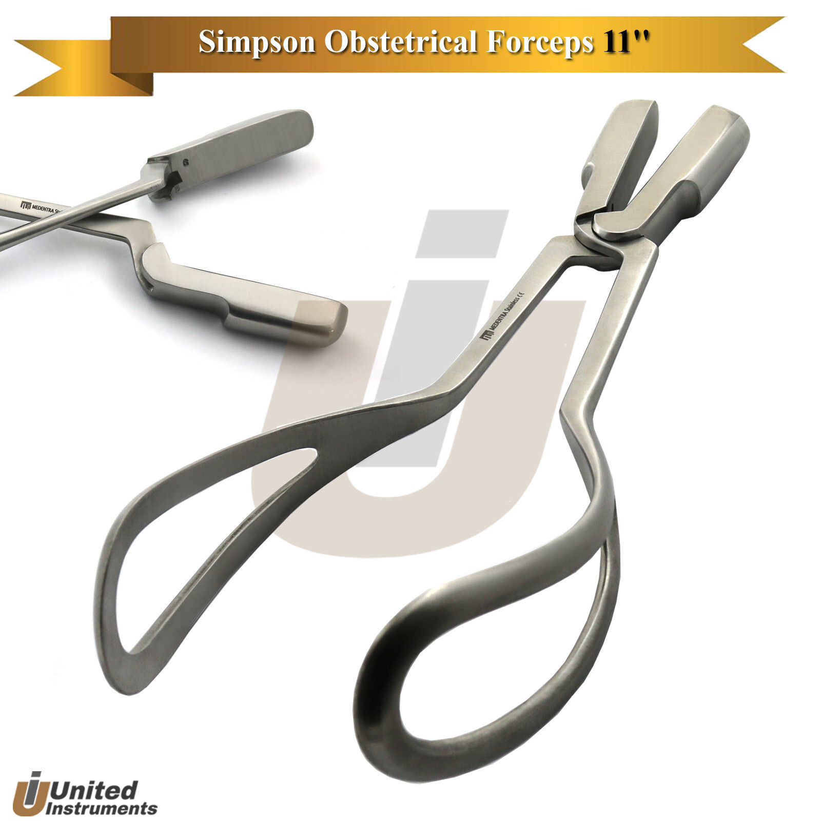 Basic Delivery Tray Set Obstetrical Forceps Scissors Gynae Surgical Instruments