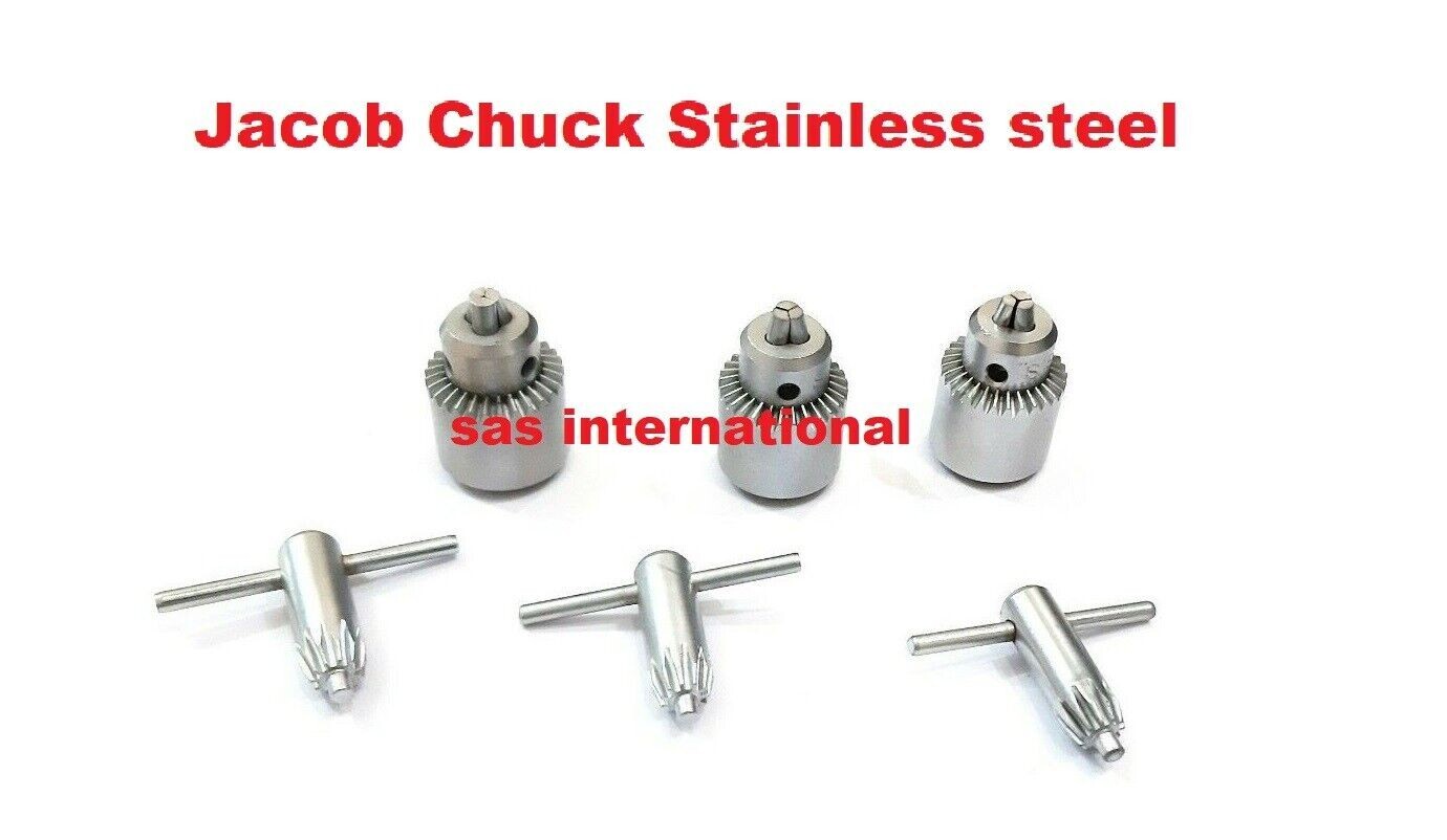 Orthopedic Spare Jacob Chuck stainless steel Pack of 3 pcs surgical