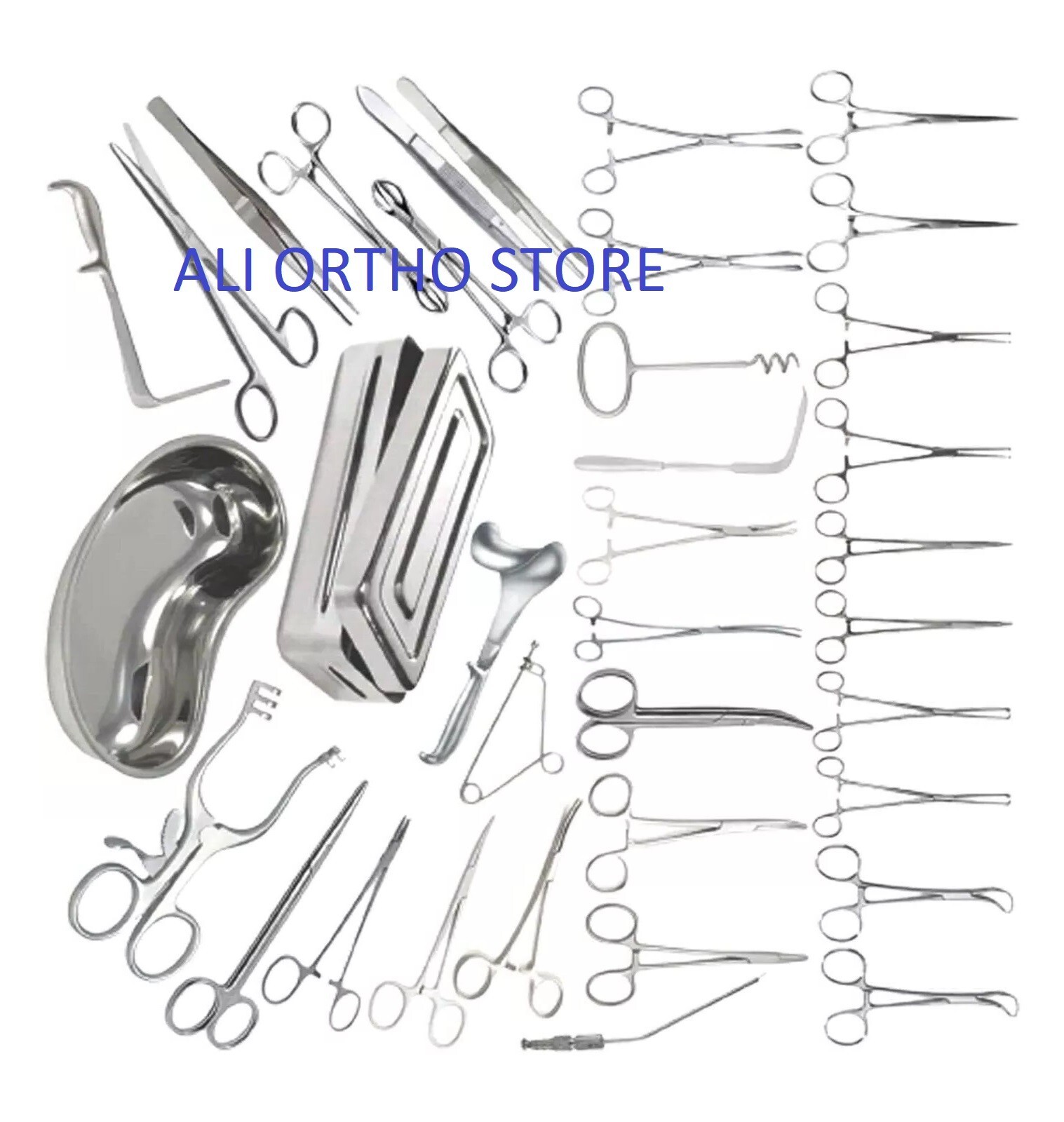 Hysterectomy Abdominal Surgery Set Vaginal Hysterectomy instruments Set 0f 62 pc