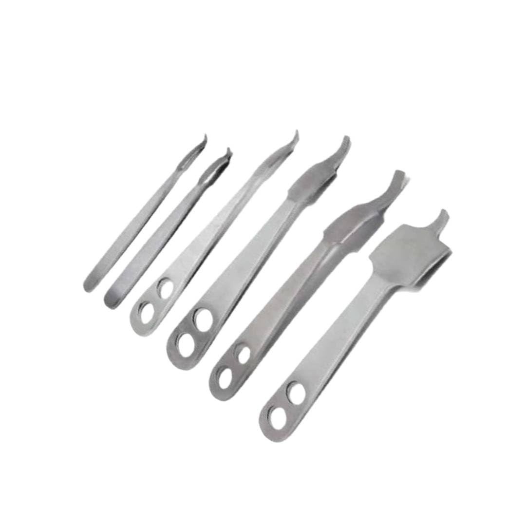 6 Pcs Hohmann Retractor Set Orthopedic Surgical Instruments Professional Kit