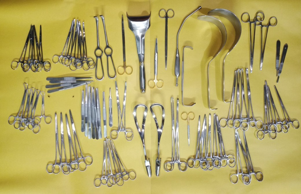 C section set of – 50 pieces High Quality Ceserian instruments