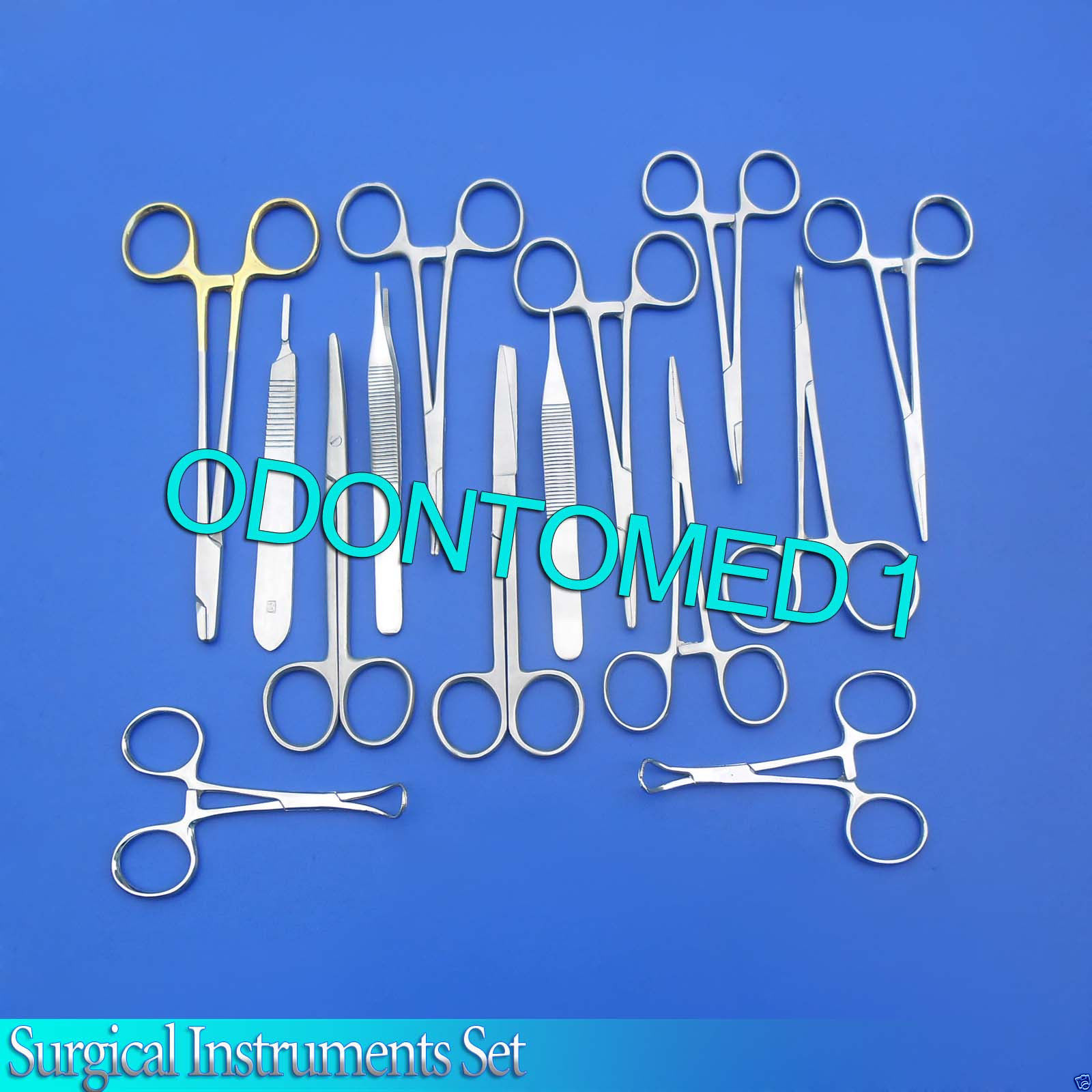 14 Instruments Suture Set Surgical Dental & Veterinary DS-821