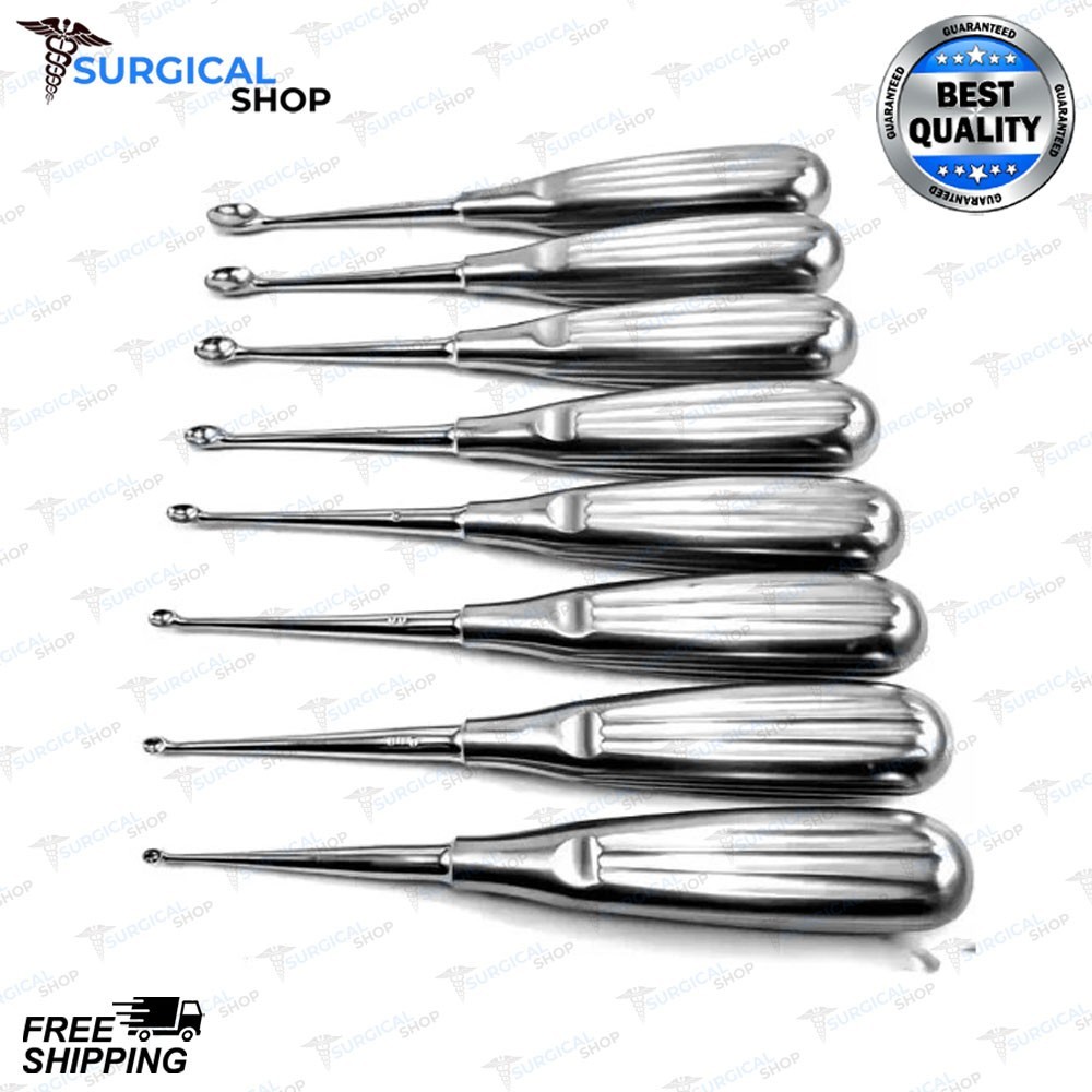 Bone Curettes 17.0cm Used For Orthopedic Surgery Partsch Curettes Orthopedic