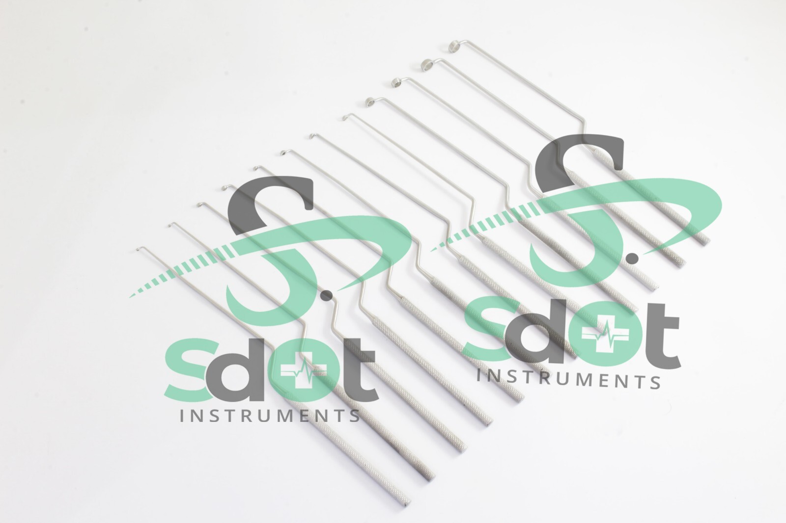 Hardy Pituitary Neuro Curettes Set Of 12 Surgical Instruments Transsphenoidal SD