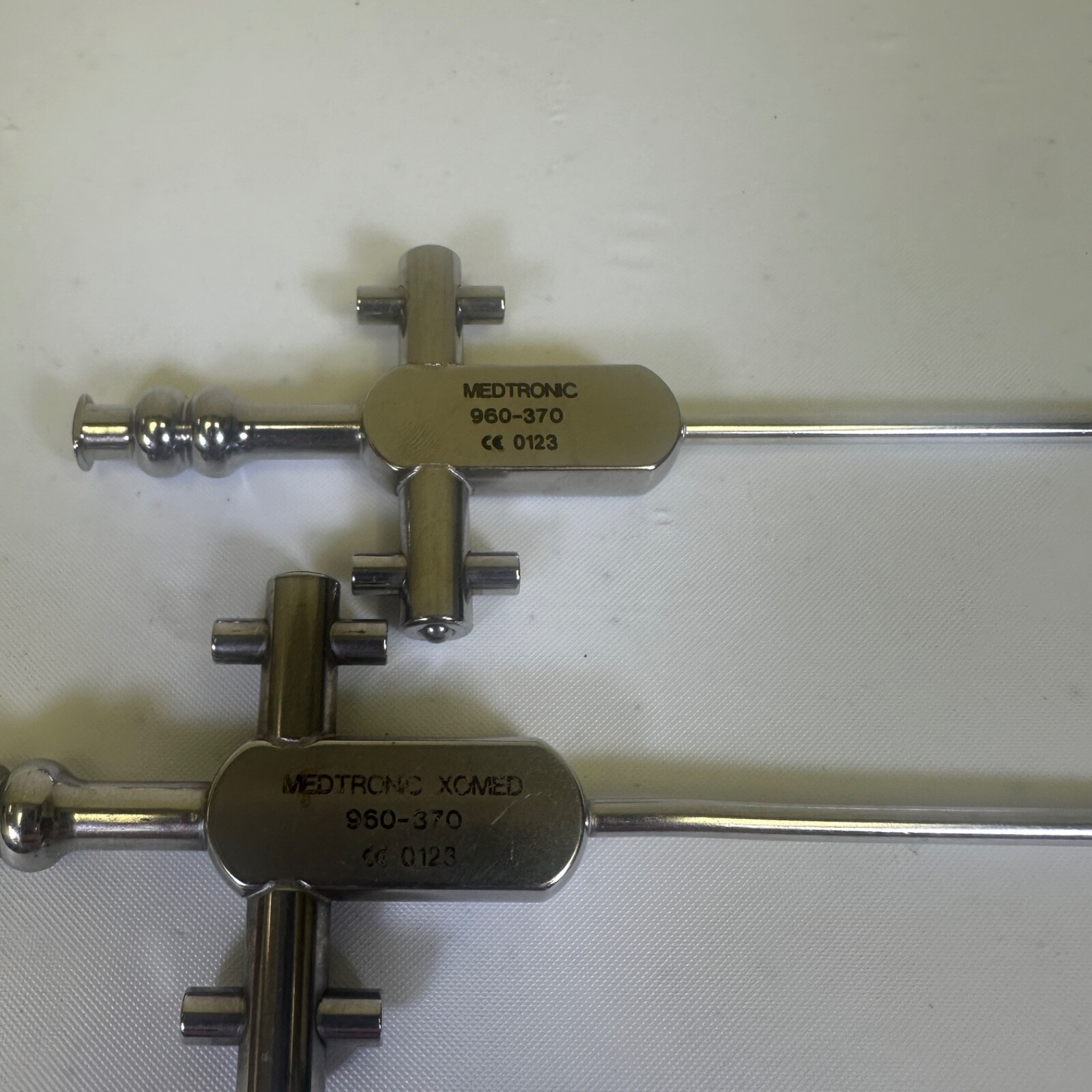 Medtronic 960-370 Olive Tip Surgical Suction Instrument 3MM Set Of 2