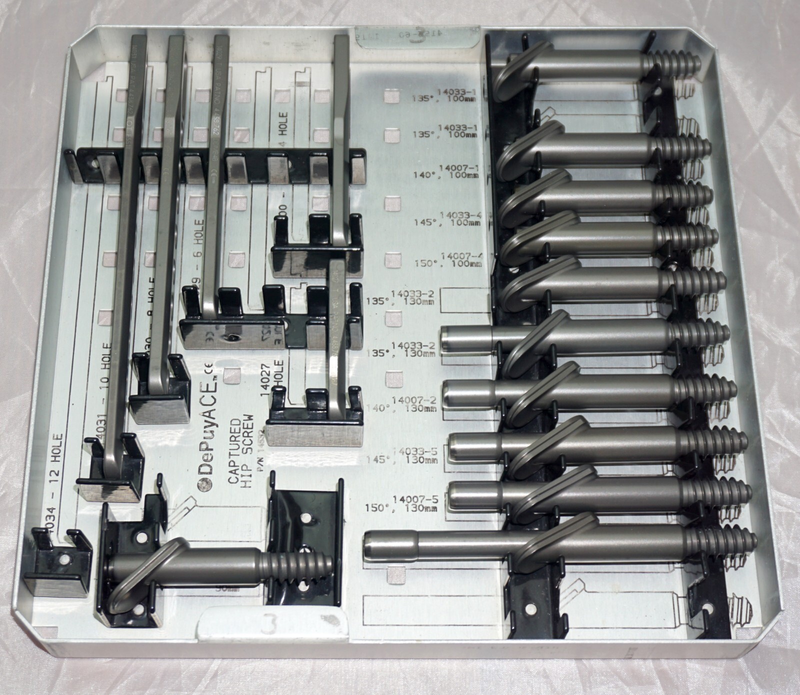 D Puy ACE #14530 #14532 #14533 #14534 #14535 Threaded Component Profile Kit
