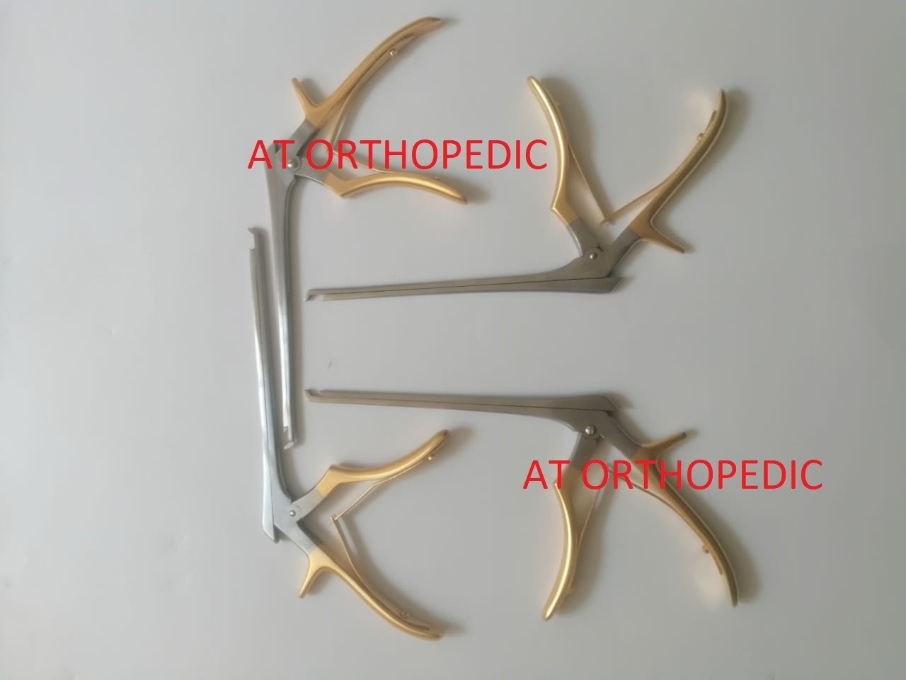 Kerrison Rongeurs 7″ Surgical Orthopedic instruments Set 4 Pcs ( 1 to 4 mm )