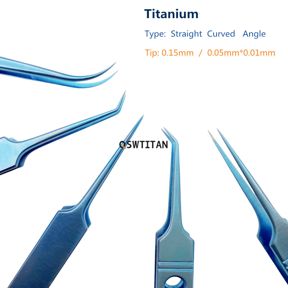 Ophthalmic Jeweler Forceps 115mm Eyelid Tool Jeweler Tweezers Ophthalmic