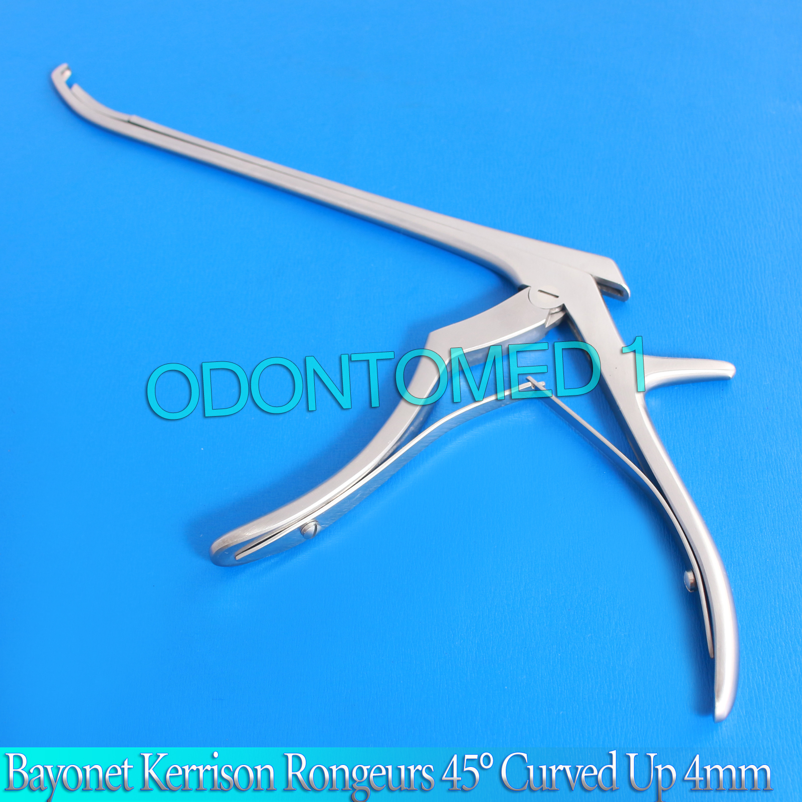 Bayonet Kerrison Rongeurs 45° Curved Up 4mm Surgical Instruments