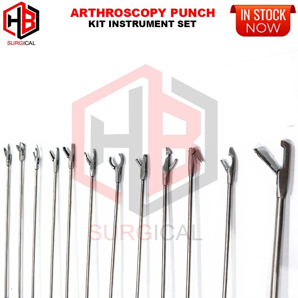 Arthrex knee Arthroscopy Punch kit Instruments Set