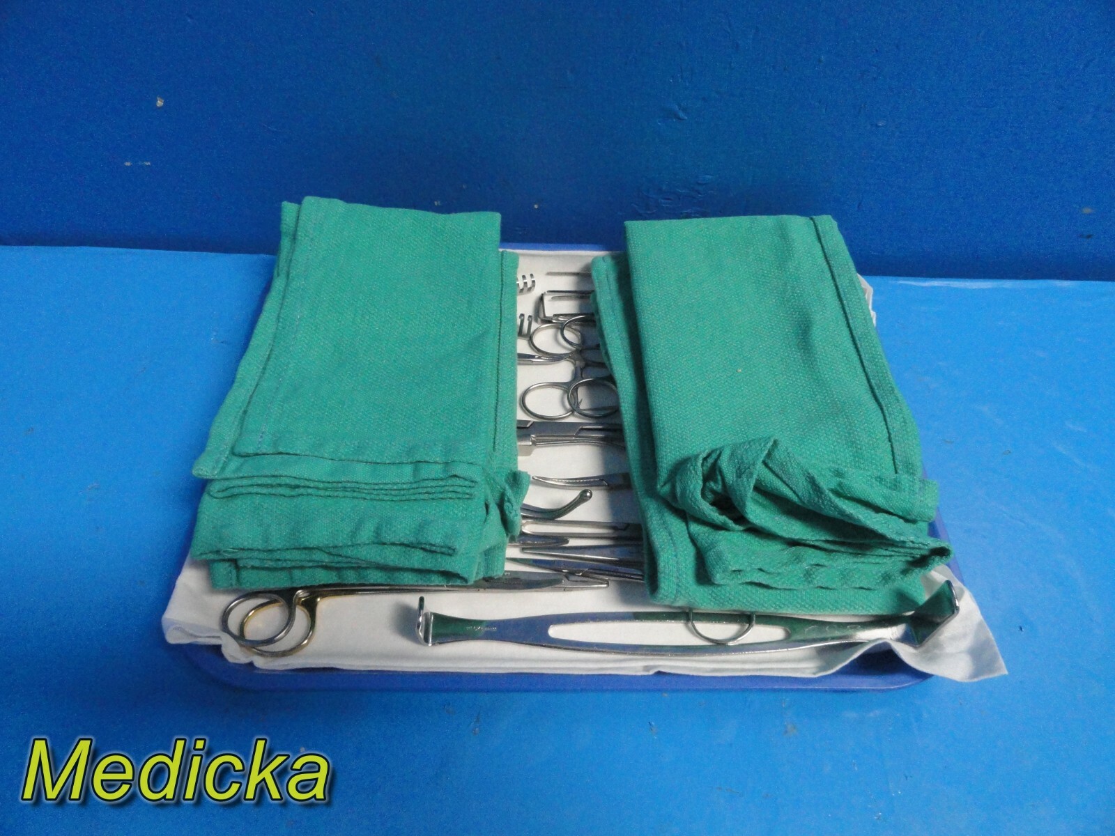 Jarit Codman Aesculap House TRACH (Tracheotomy) Instrumentation Tray ~ 22414