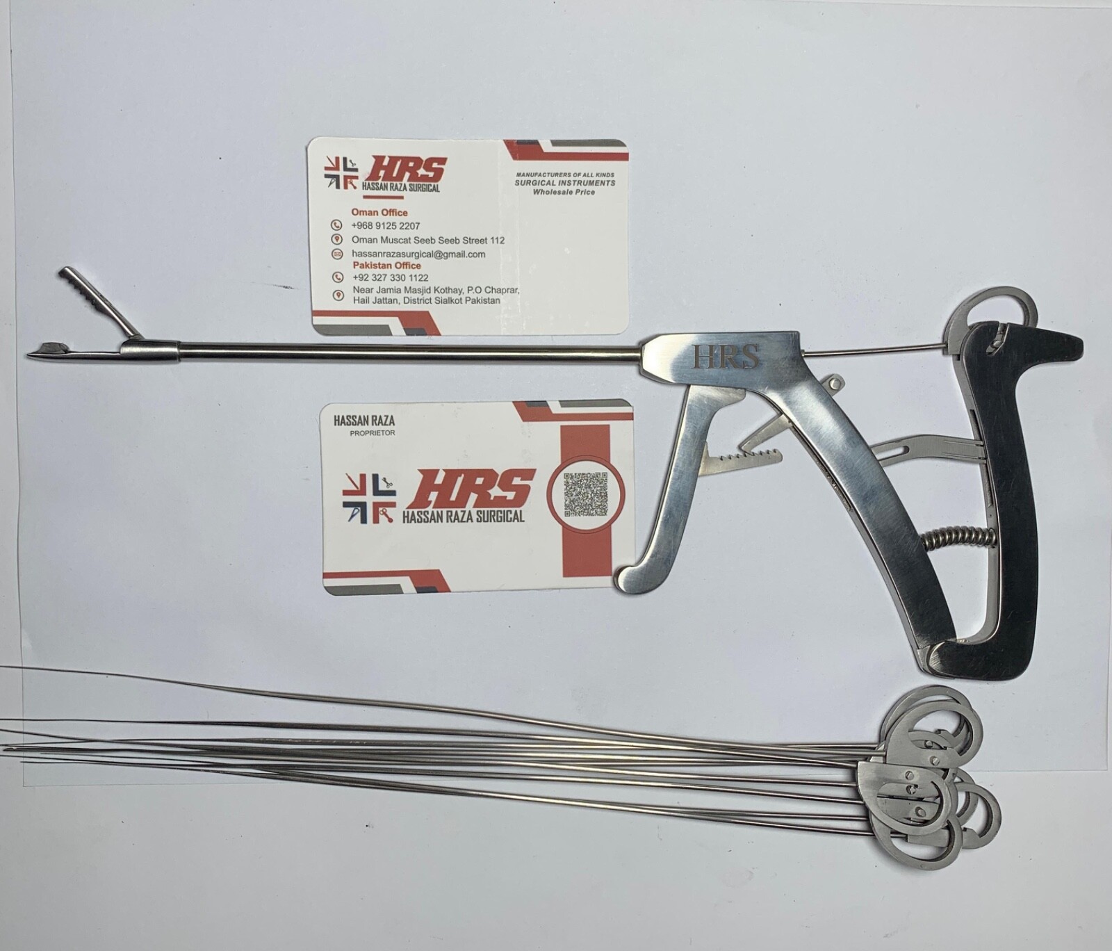 Knee Arthroscopy Scorpion Suture Passer Straight with 10 needles High Quality