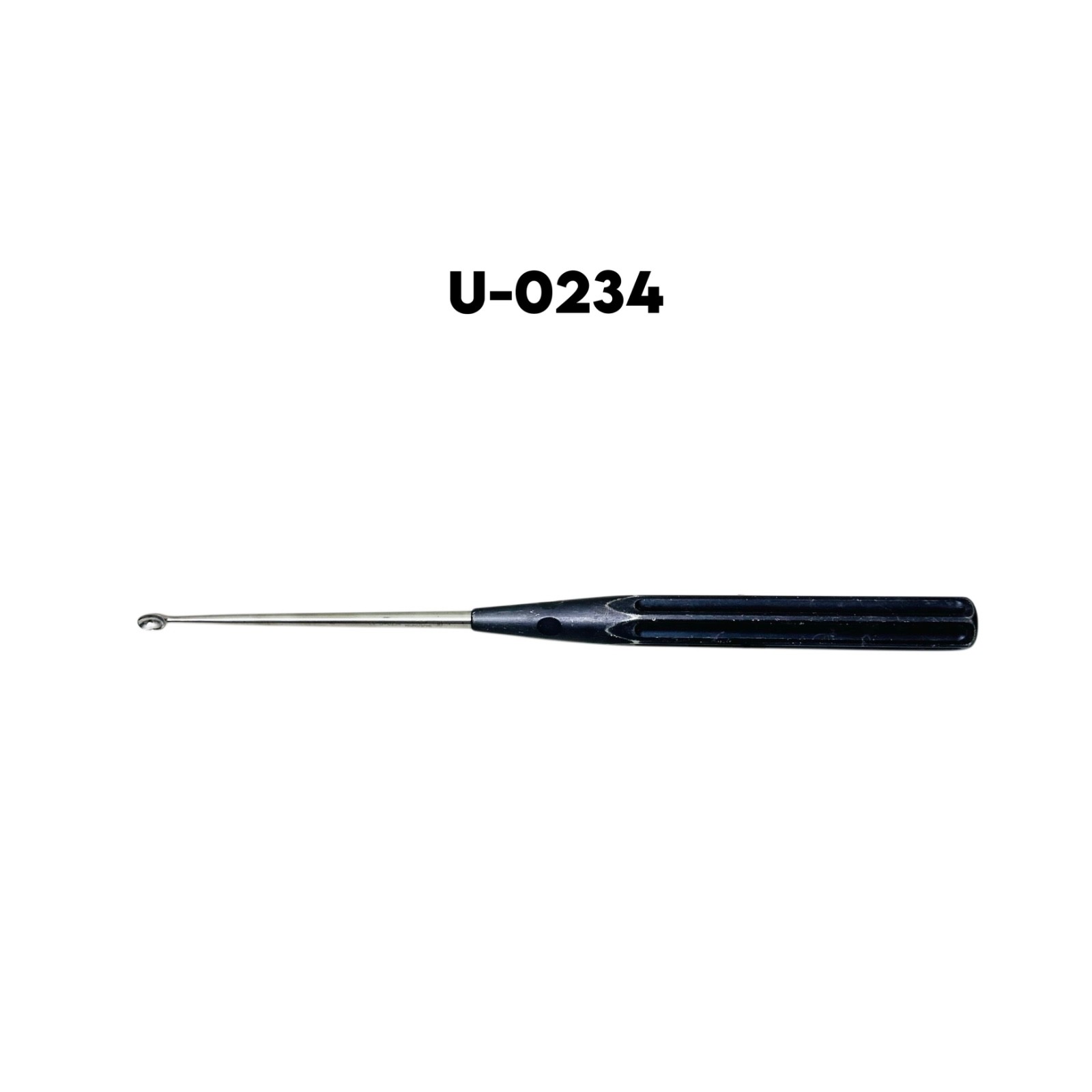 V. Mueller U-0234 Chroma-Line Straight Micro Curette Cup #5, 13-3/4in Instrument
