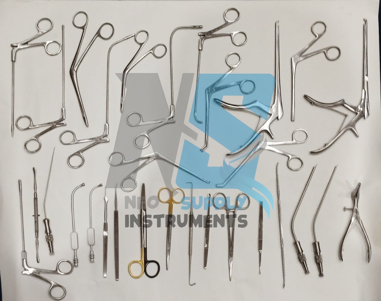 Fess Instruments Set Endoscopic Sinus Surgery Ent Instrument Set A+ German Steel