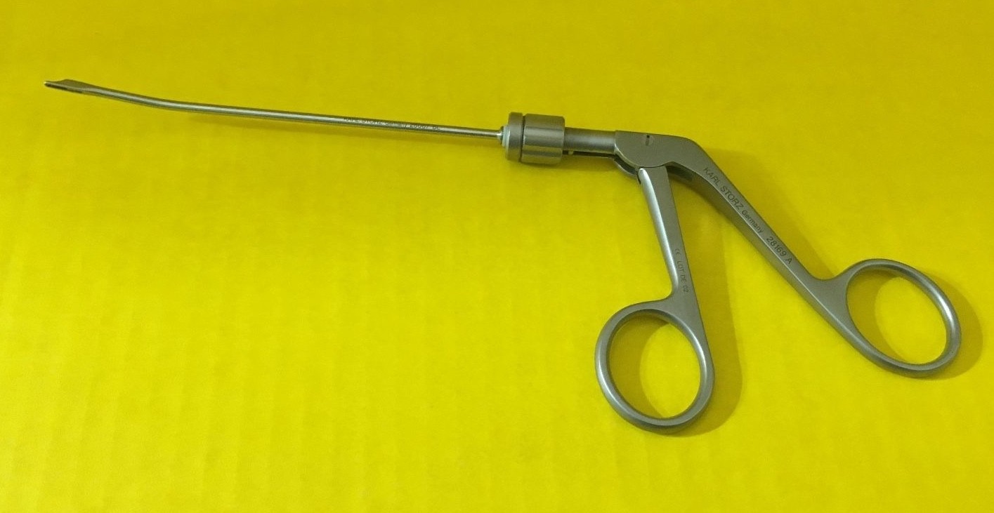 Karl Storz 28076 BL Arthroscopy Forceps Left Side with 28169 A