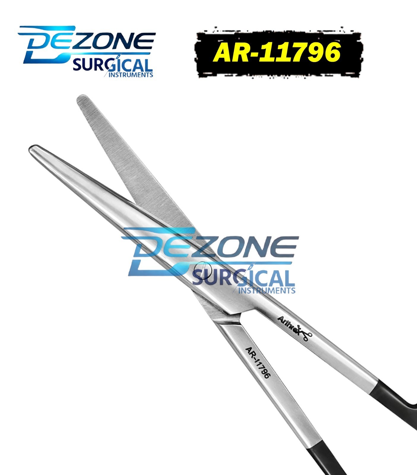 Arthrex AR-11796 FiberWire Suture Scissor Curved 6.75″ pack of 2 pcs