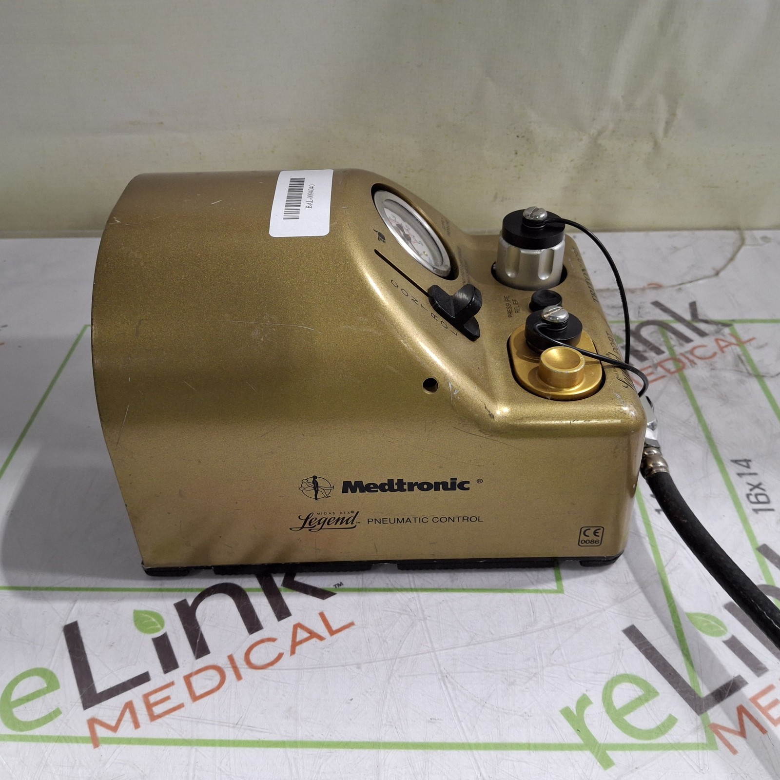 Medtronic Midas Rex Legend Pneumatic Foot Pedal