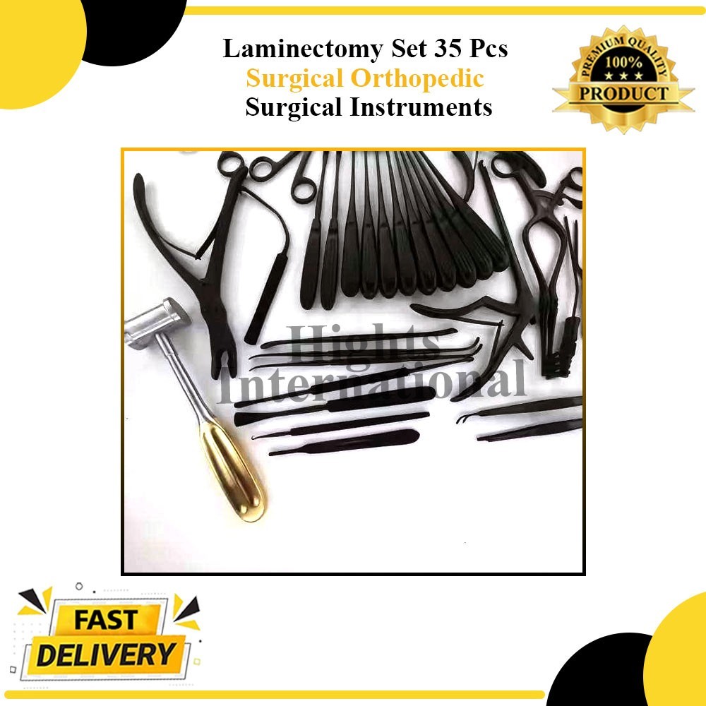 Laminectomy Set 35 Pcs Surgical Orthopedic Surgical Instruments