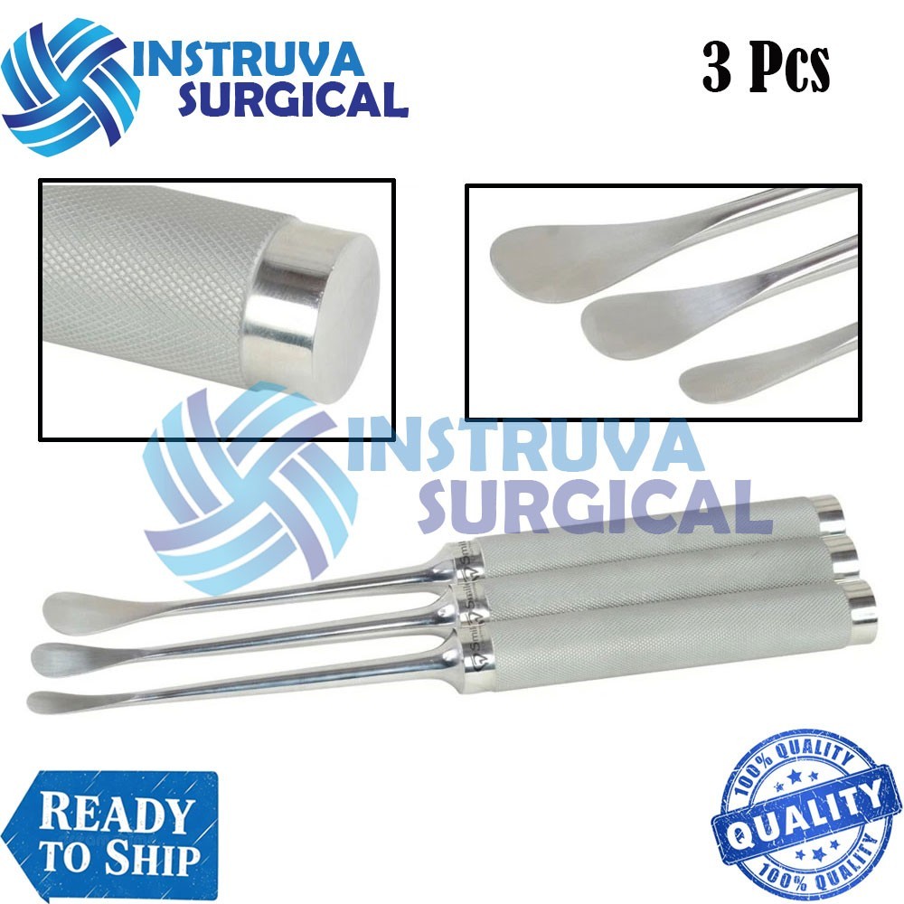 Cobb Spinal Elevators Curved Set Of 3 Orthopedic Surgical Instruments