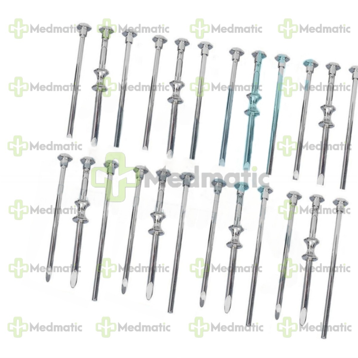 8 Sets HRT Trocar 3.5 mm & 4.5mm Hormone Replacement Pellet Insertion Trocars