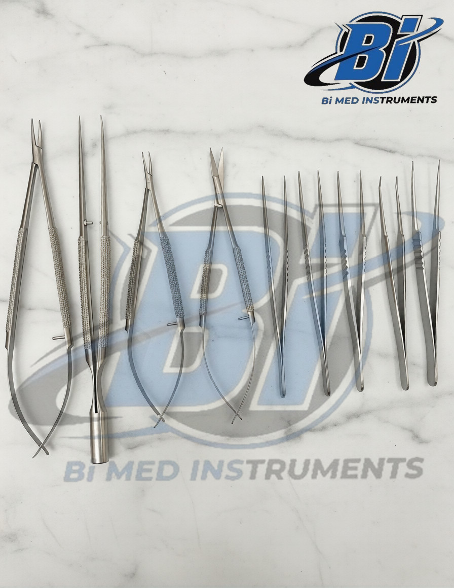 Microsurgery Instrument Training Set Best High Quality 9Pcs