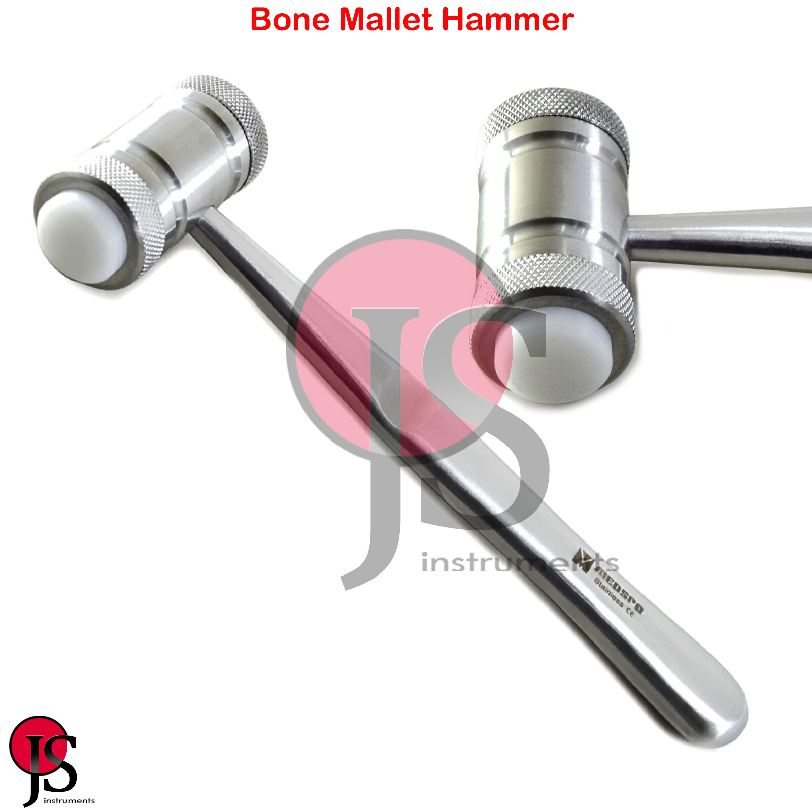 Orthopedic Surgical Mead Bone Mallet Hammer Surgery Grafting Instruments Implant