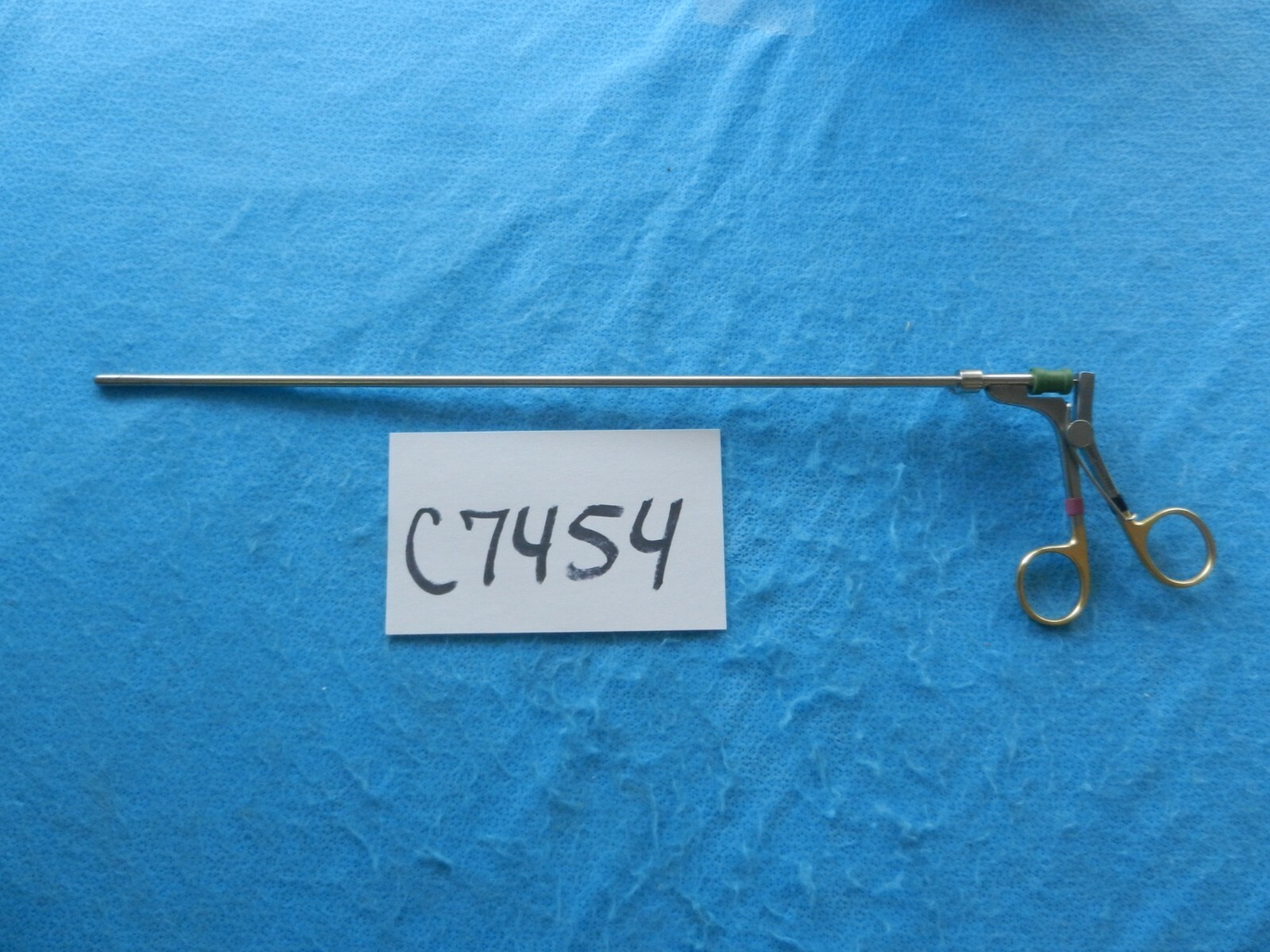 Wisap Surgical Laparoscopic 5mm 33cm Serrated Grasping Forceps 7668-1