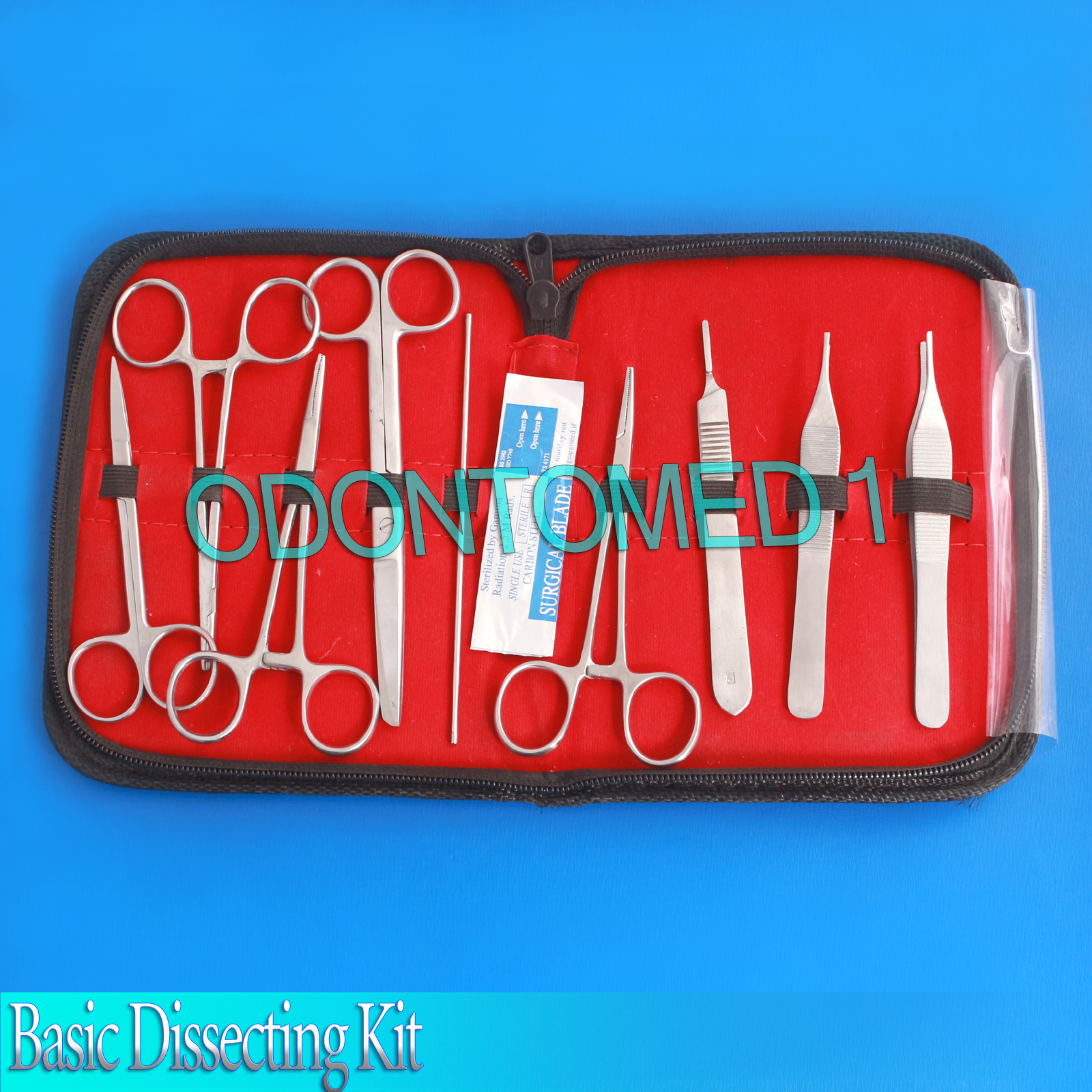 Basic Dissecting Kit Veterinary, Surgical, Instruments,14 Pieces