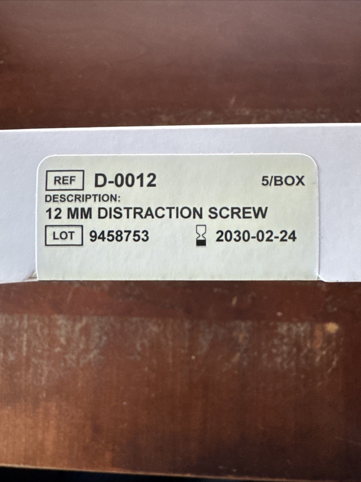 Sterile Distraction Pins Stainless Stell – 12mm – made In USA