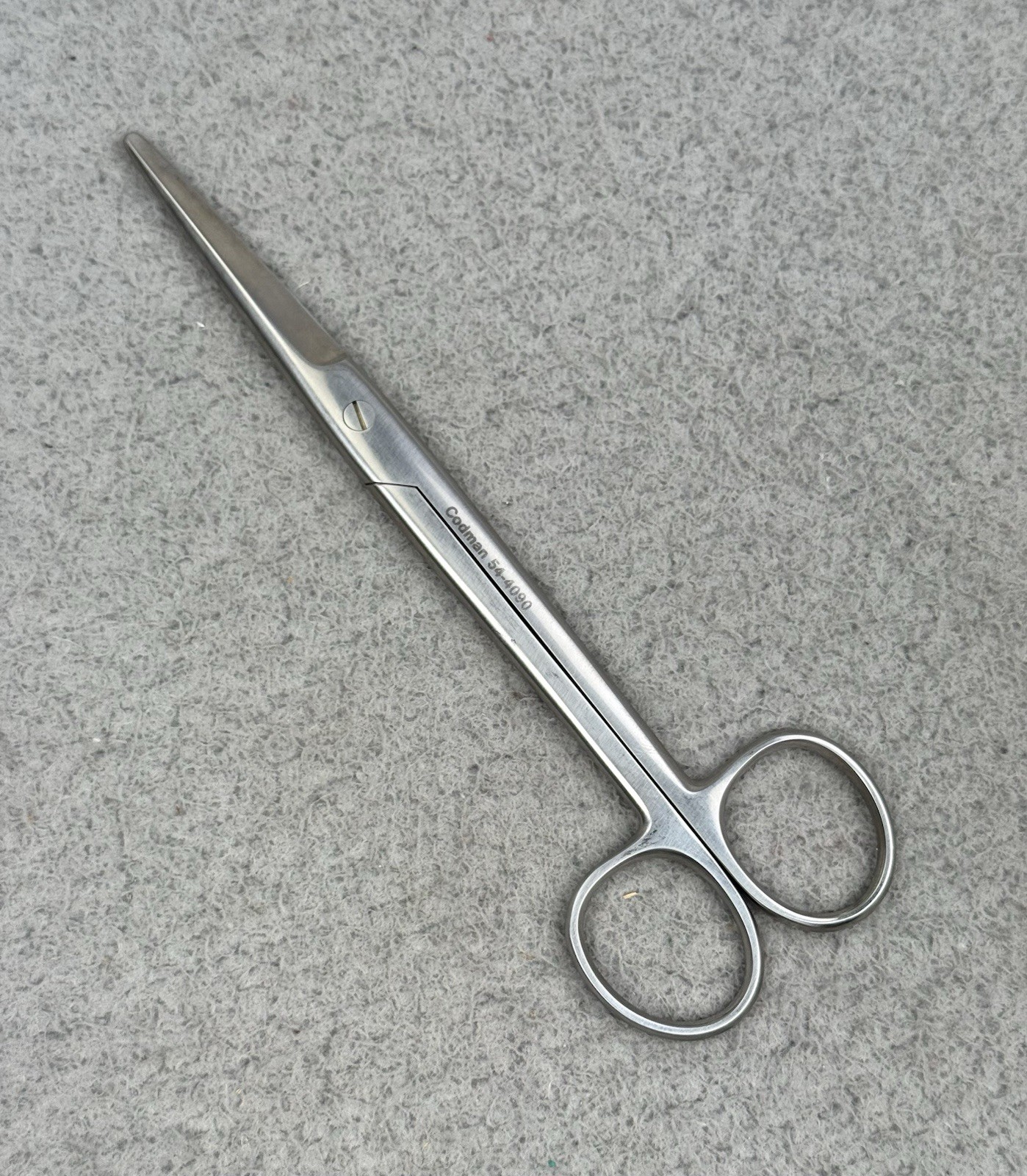 Codman Surgical Mayo Straight Beveled Blade Scissors 17.1cm Length 54-4090