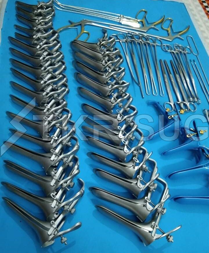 Huge Lot of OB/GYN Instruments Forceps Speculum Surgical Medical Gynecology