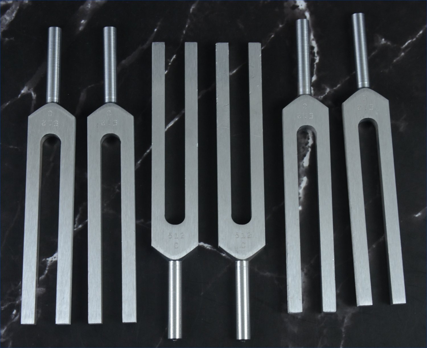 6 Tuning Forks 512C Tunning Tuner Tone Premium Instruments