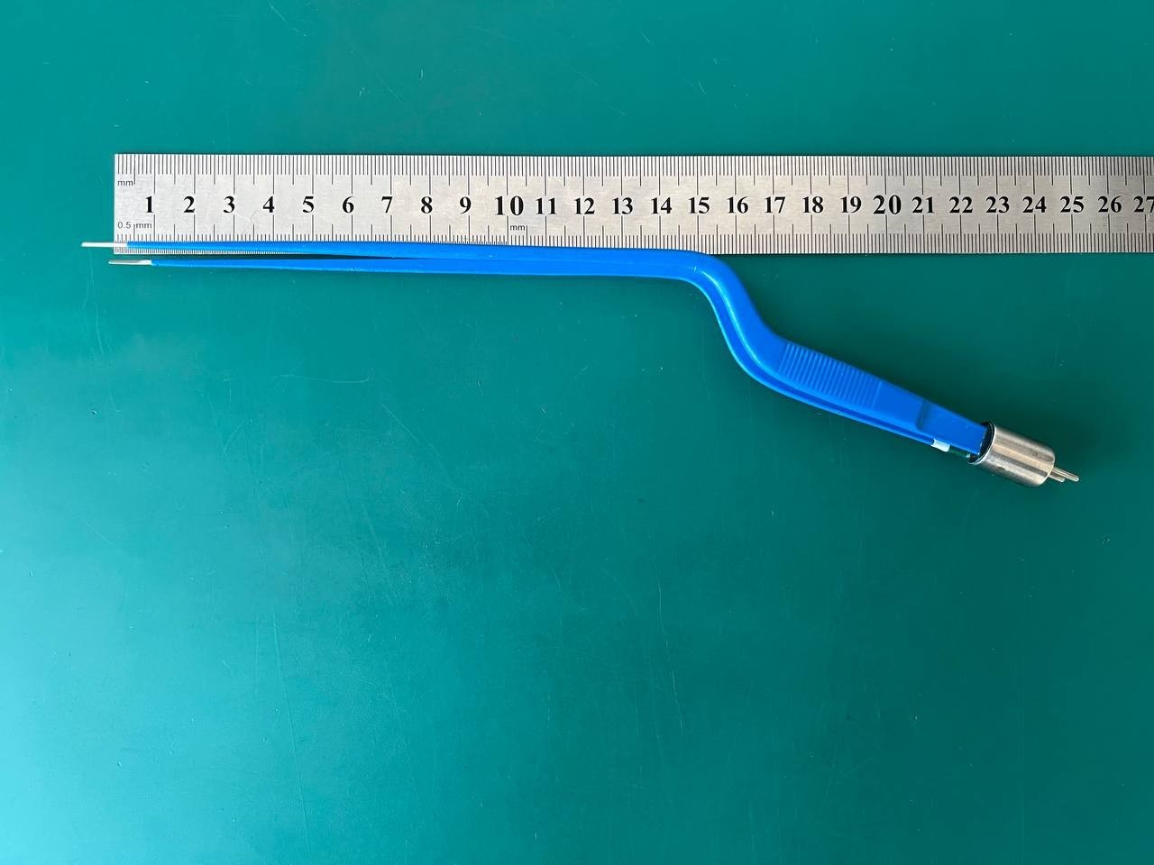 Radionics BF KSC Bayonet Bipolar Forceps, Insulated