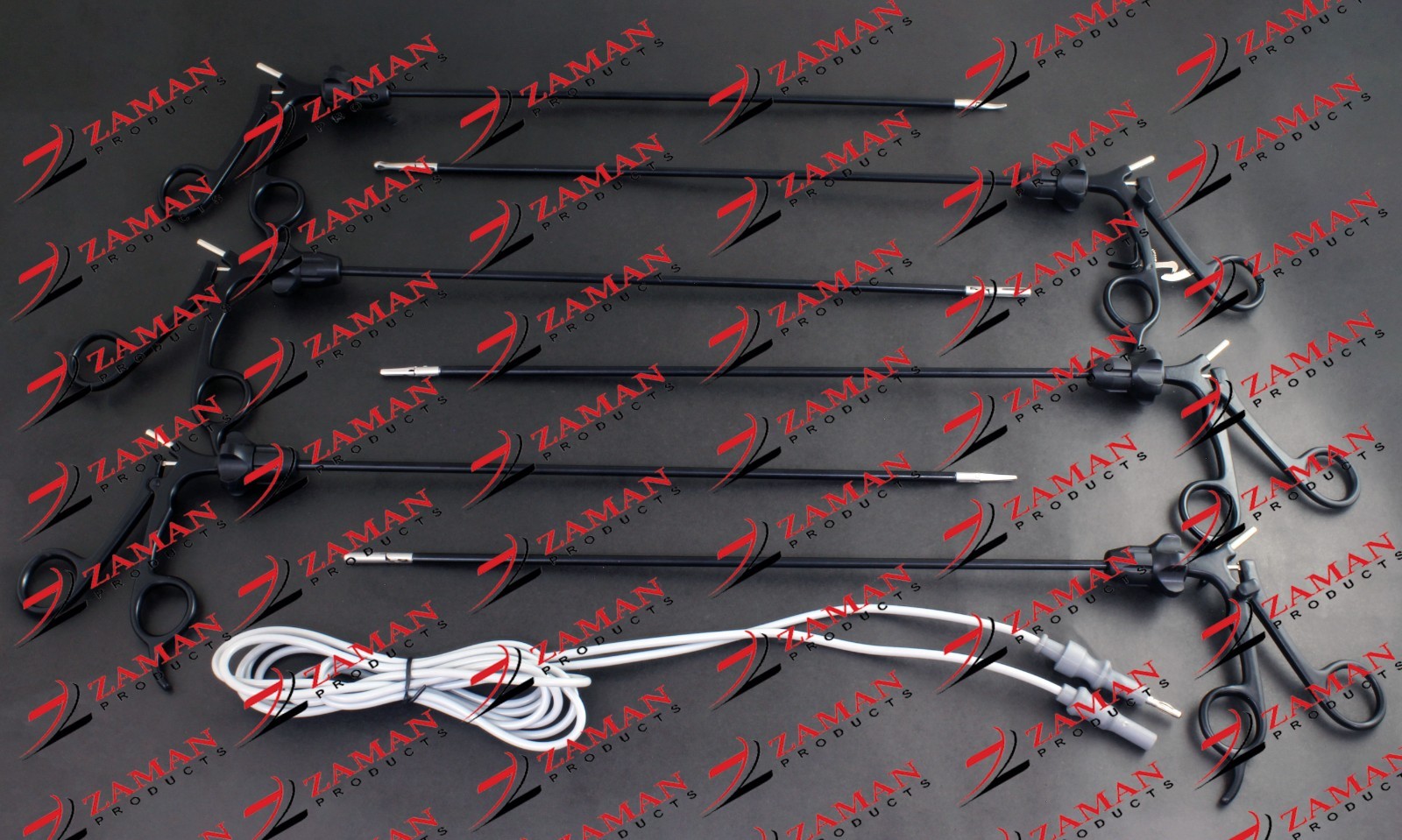 Laparoscopic Surgery Forceps Set Urology Instruments 9 PCs Set By Zaman Products