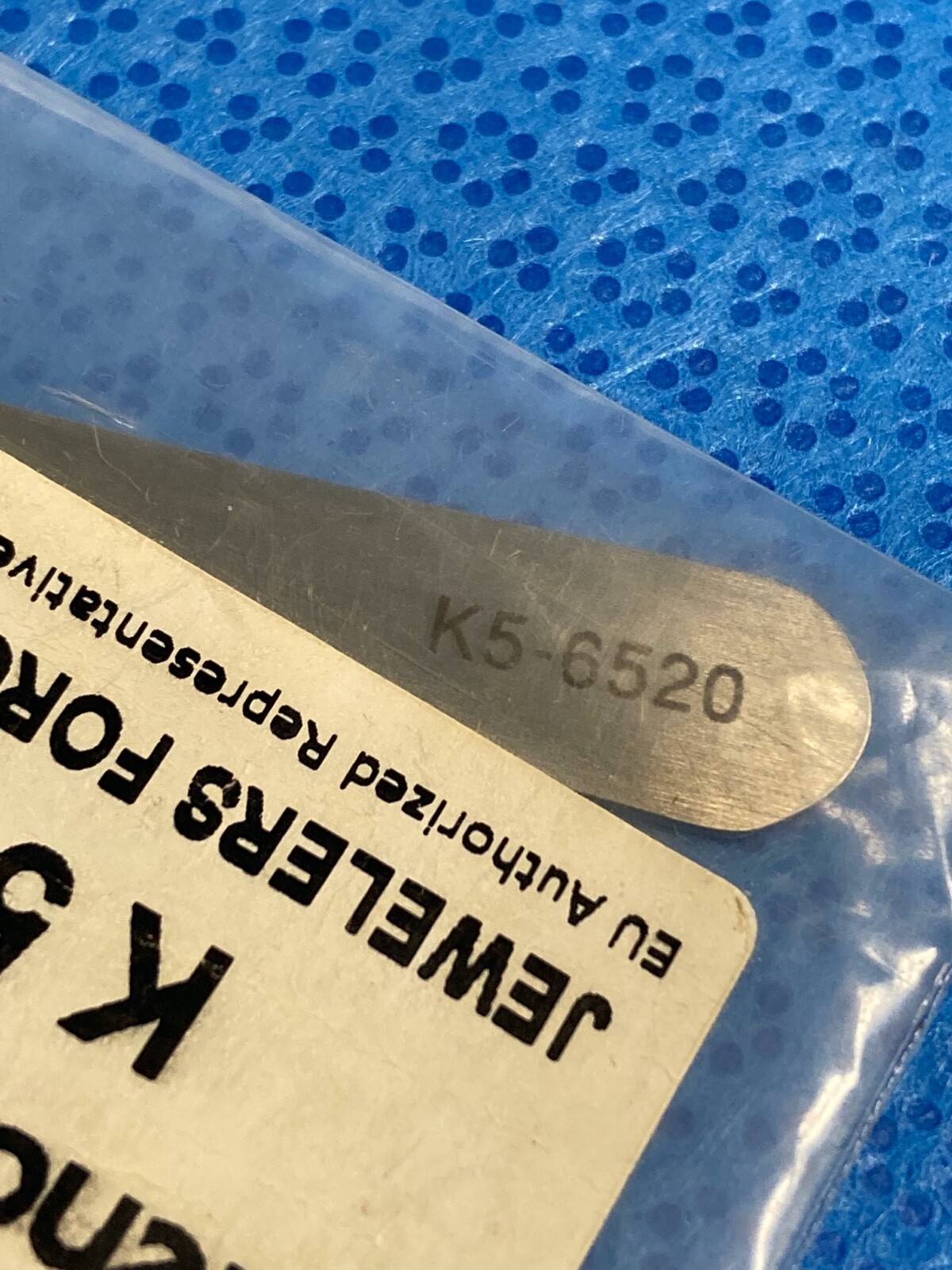 Katena K5-6520 Jewelers Forcep #3-C Straight Delicate Ophthalmic Optometry