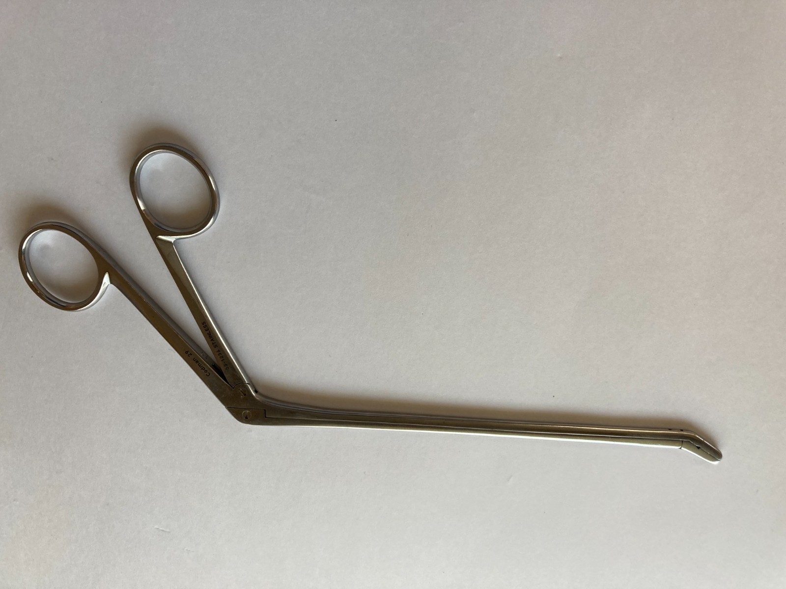 Codman Intervertebral Disc Rongeur Neurosurgical Instrument Stainless 53-1236