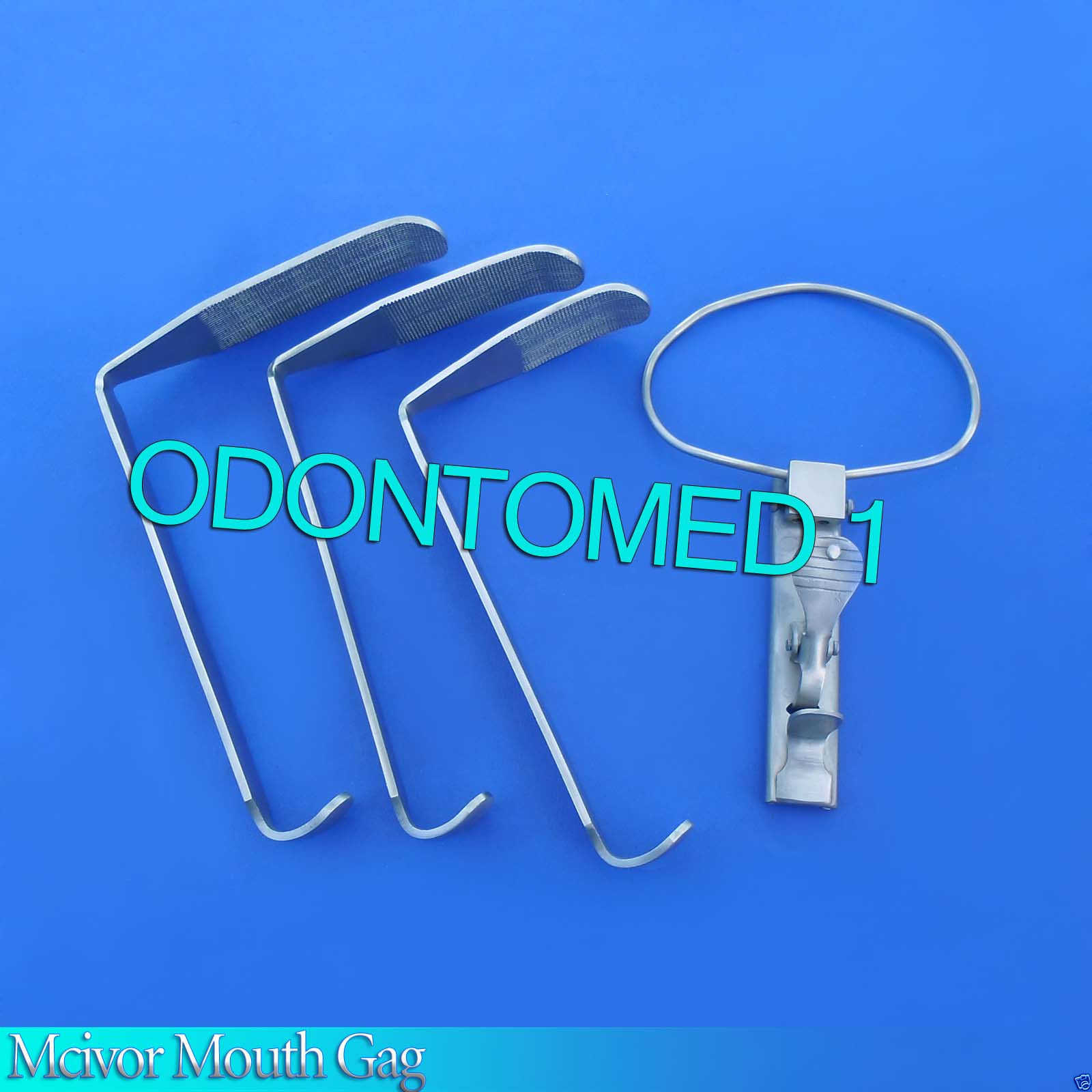 2 Mcivor Mouth Gag Surgical Dental Anesthesia Instruments