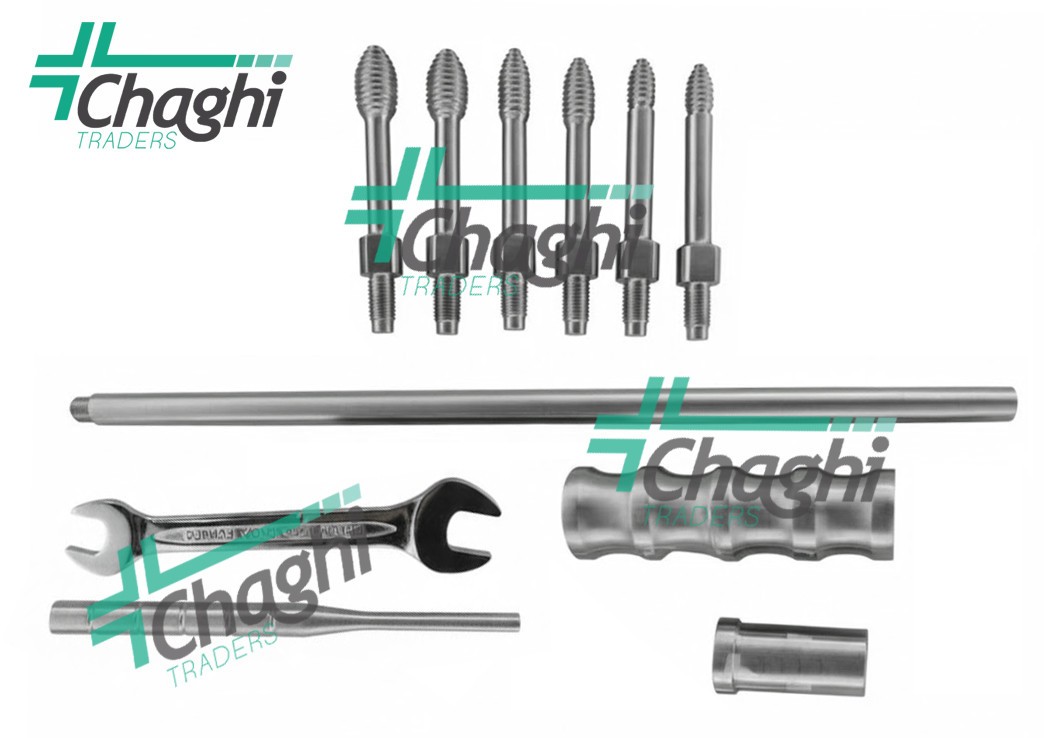 Universal Nail Extractor Intramedullary Orthopedic Instrument Set 11 PCS Best A+
