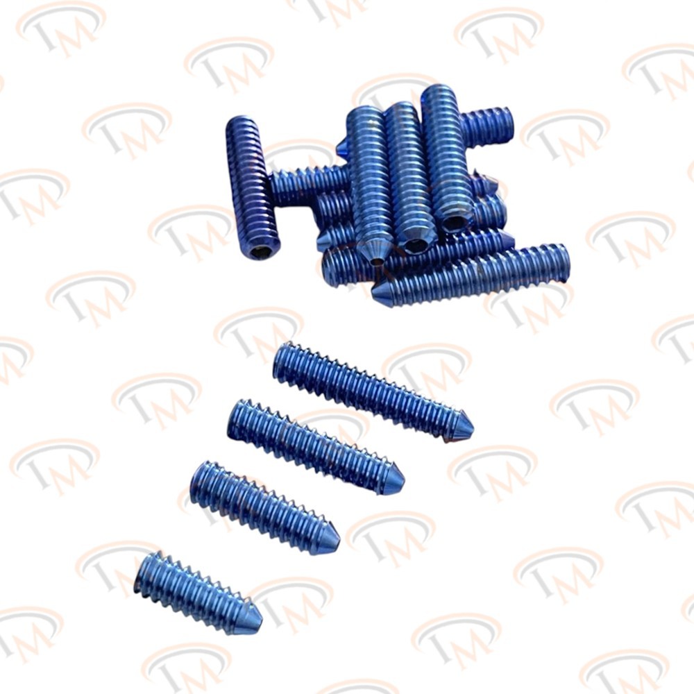 Interference ACL Screws Dia: 8mm (Length 20 to 35mm) , 51Pcs (Titanium grade 5)