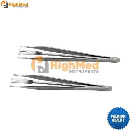 2 pcs Adson Insorb Forceps 12.5cm Double Point Plastic Surgical instruments